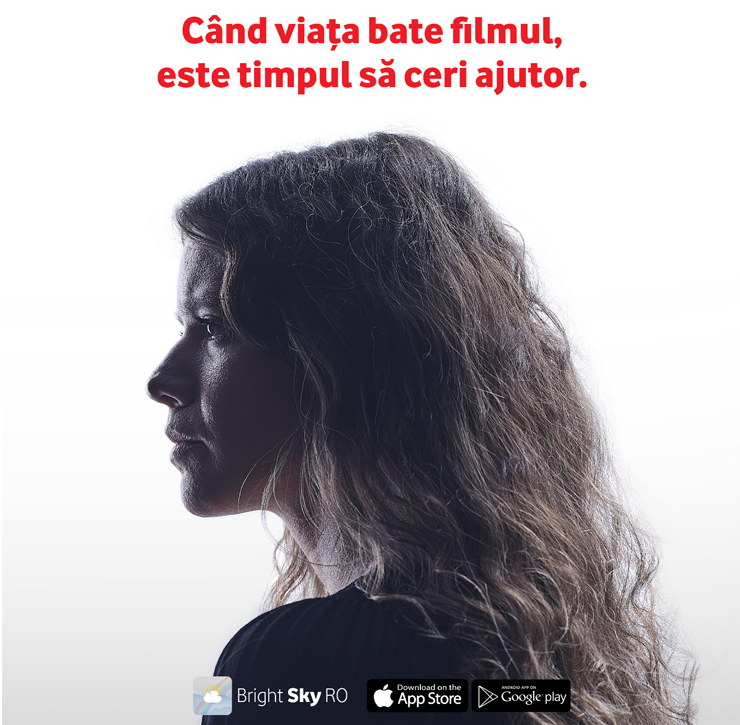 Bright Sky RO este o aplicație mobilă gratuită, lansată cu scopul de a oferi asistență și sprijin specializat victimelor violenței domestice, sau celor îngrijorați de siguranța cuiva cunoscut sau a unui membru al familiei.